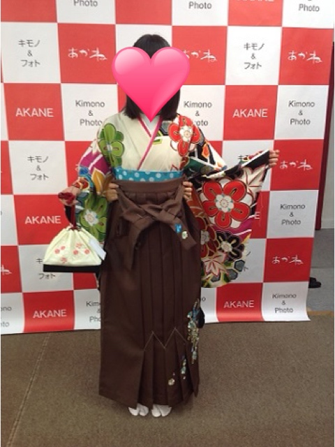 藤田ニコル,卒業袴,コーデ,小松市振袖専門店あかね