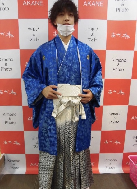 男袴，成人式，青袴，着物専門店あかね
