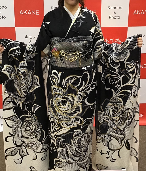 振袖,柄,少なめ,色,北陸