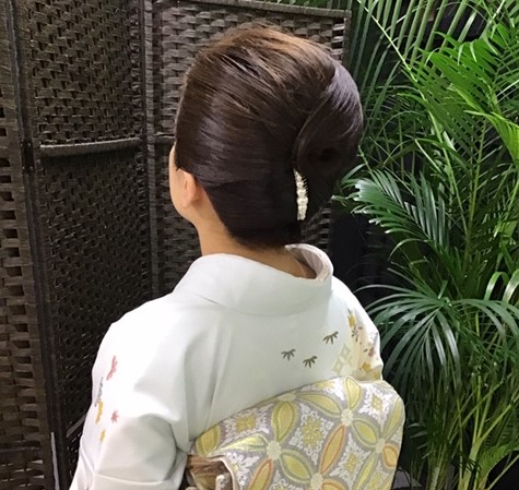 入学式ヘアセット