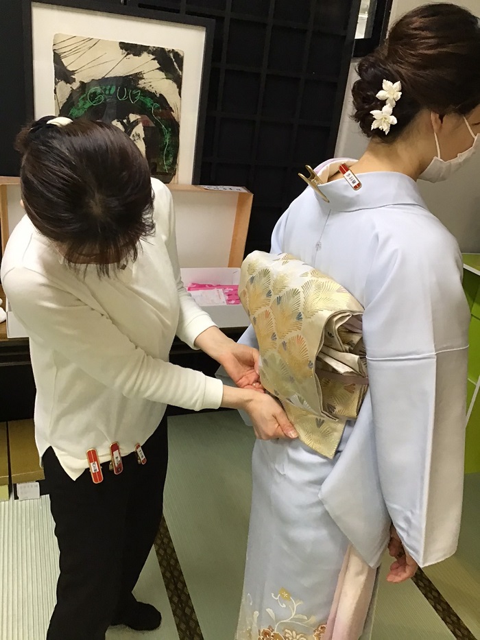 入学式着付け