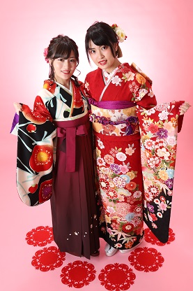 振袖,購入,姉妹,美川