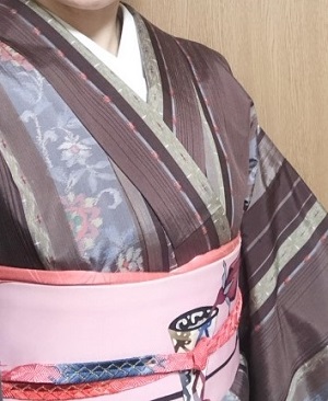 紬コーディネート
