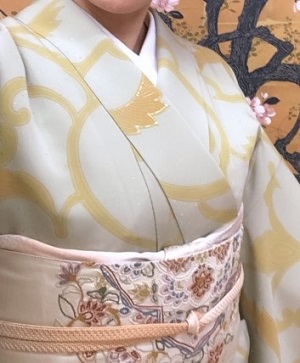 小紋コーディネート