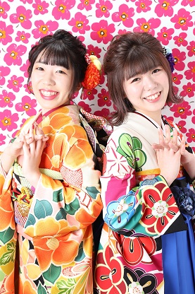 振袖,購入,姉妹,美川